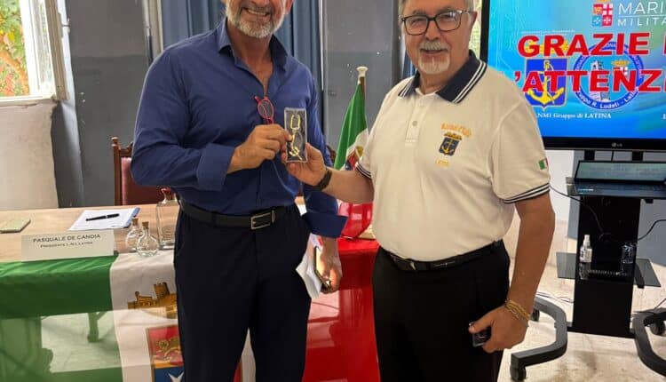 Latina: presentato il Monumento ai Marinai d’Italia a Foce Verde