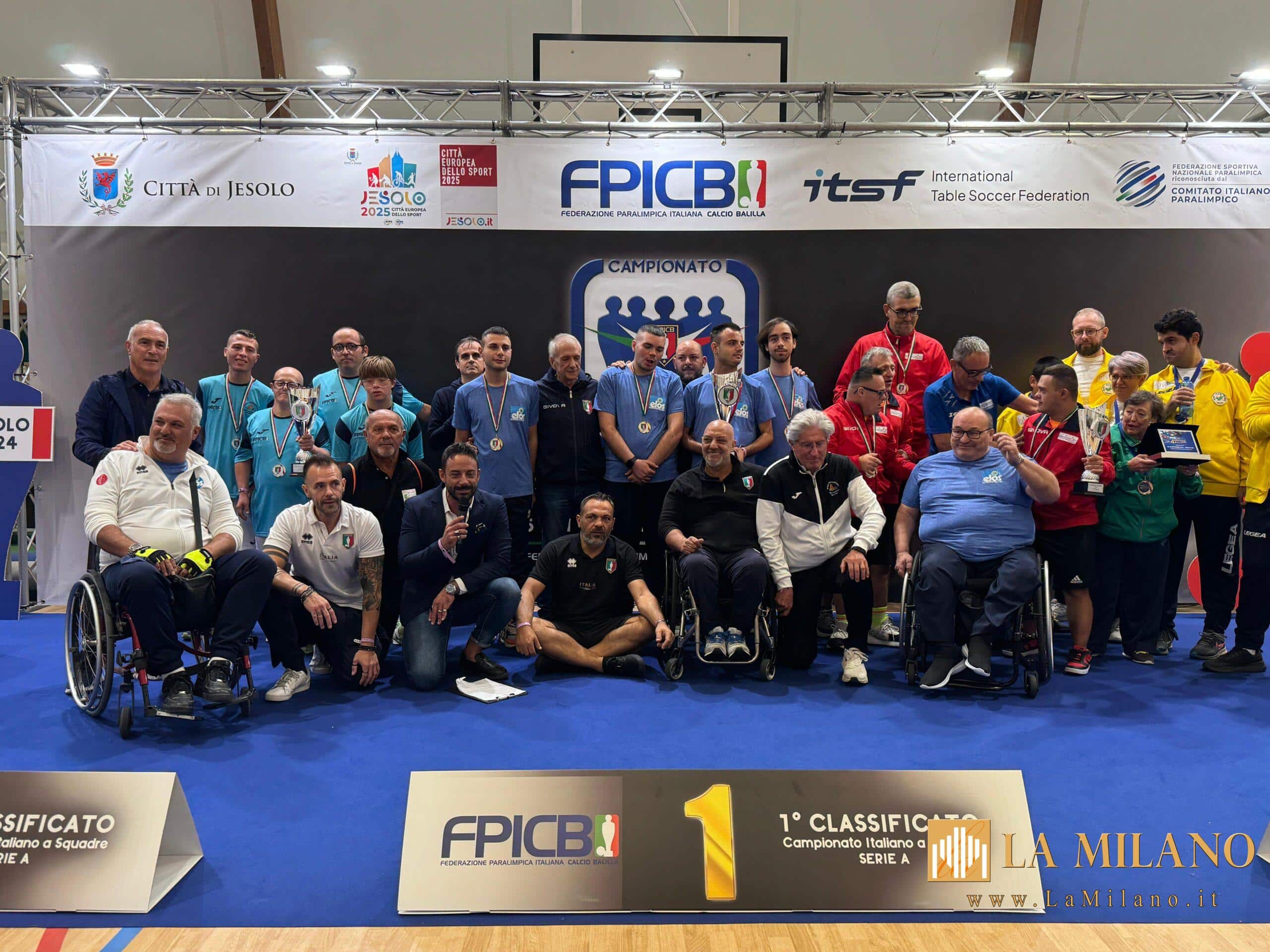 Jesolo si conferma capitale del calcio balilla paralimpico: il 13 e 14 settembre il Campionato Italiano a squadre