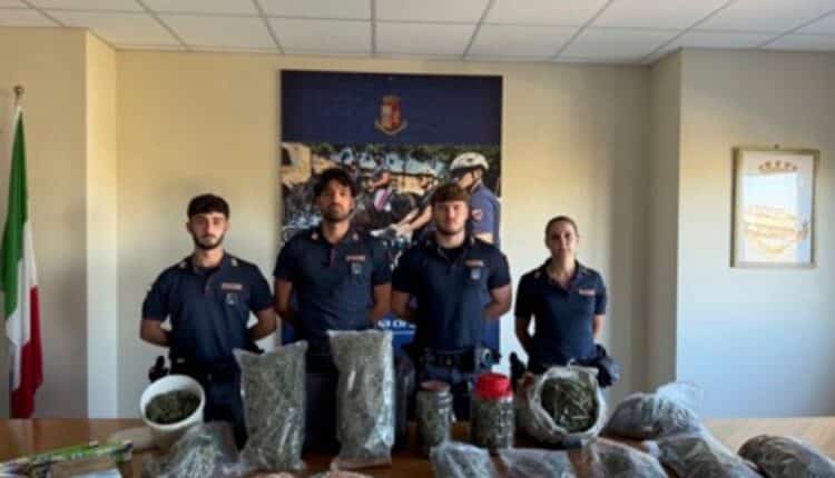 Ravenna, Polizia di Stato smantella rete di spaccio agli Speyer, tre arresti e 7,5 kg di marijuana sequestrati