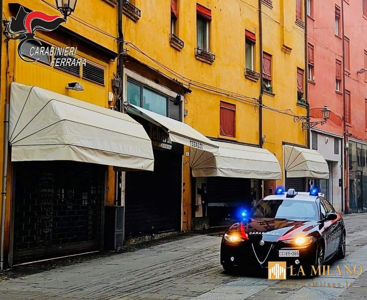 Ferrara, controlli straordinari e violenza in famiglia: arresti e denunce dei Carabinieri tra GAD, centro città e Lagosanto