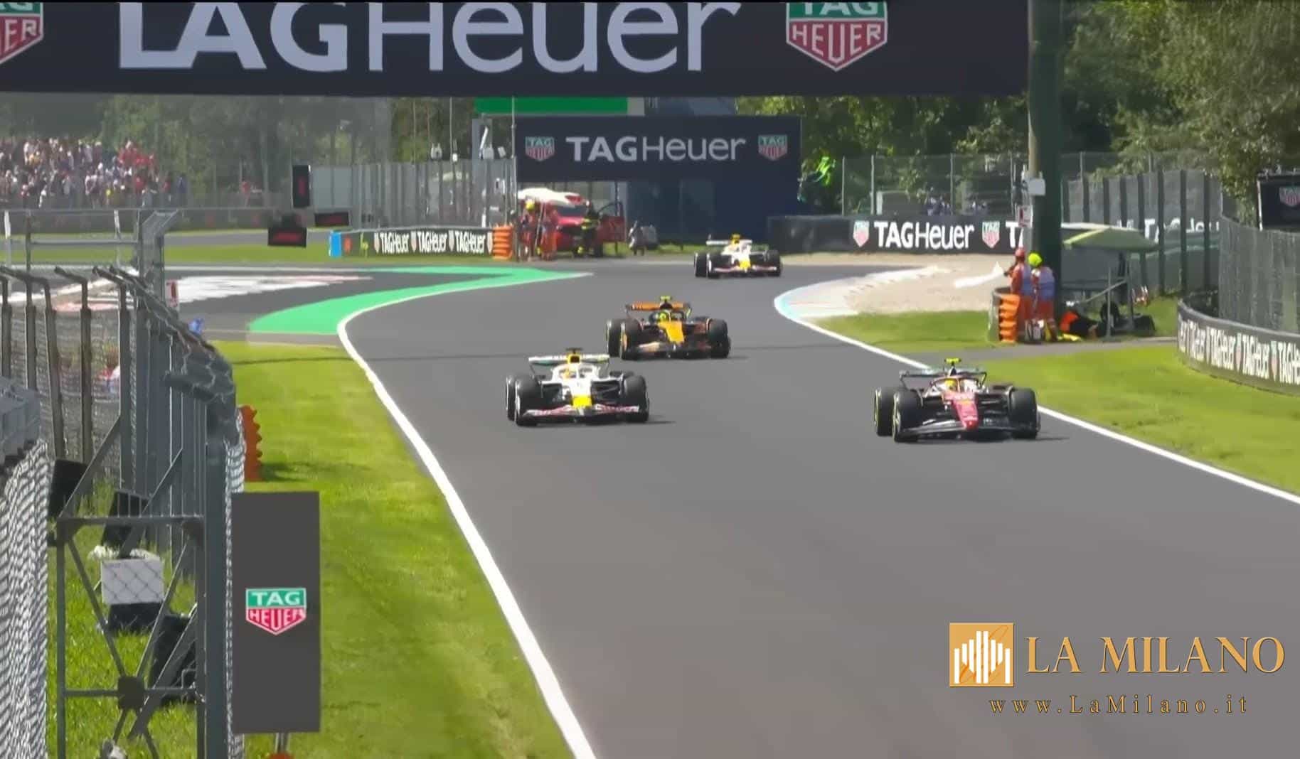 Formula 1: a Monza la pole è di Verstappen, Leclerc in seconda fila dietro Norris e Piastri