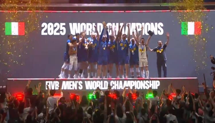Il mondo della pallavolo è tutto azzurro, anche l' Italvolley maschile vince il Mondiale battendo la Bulgaria in finale