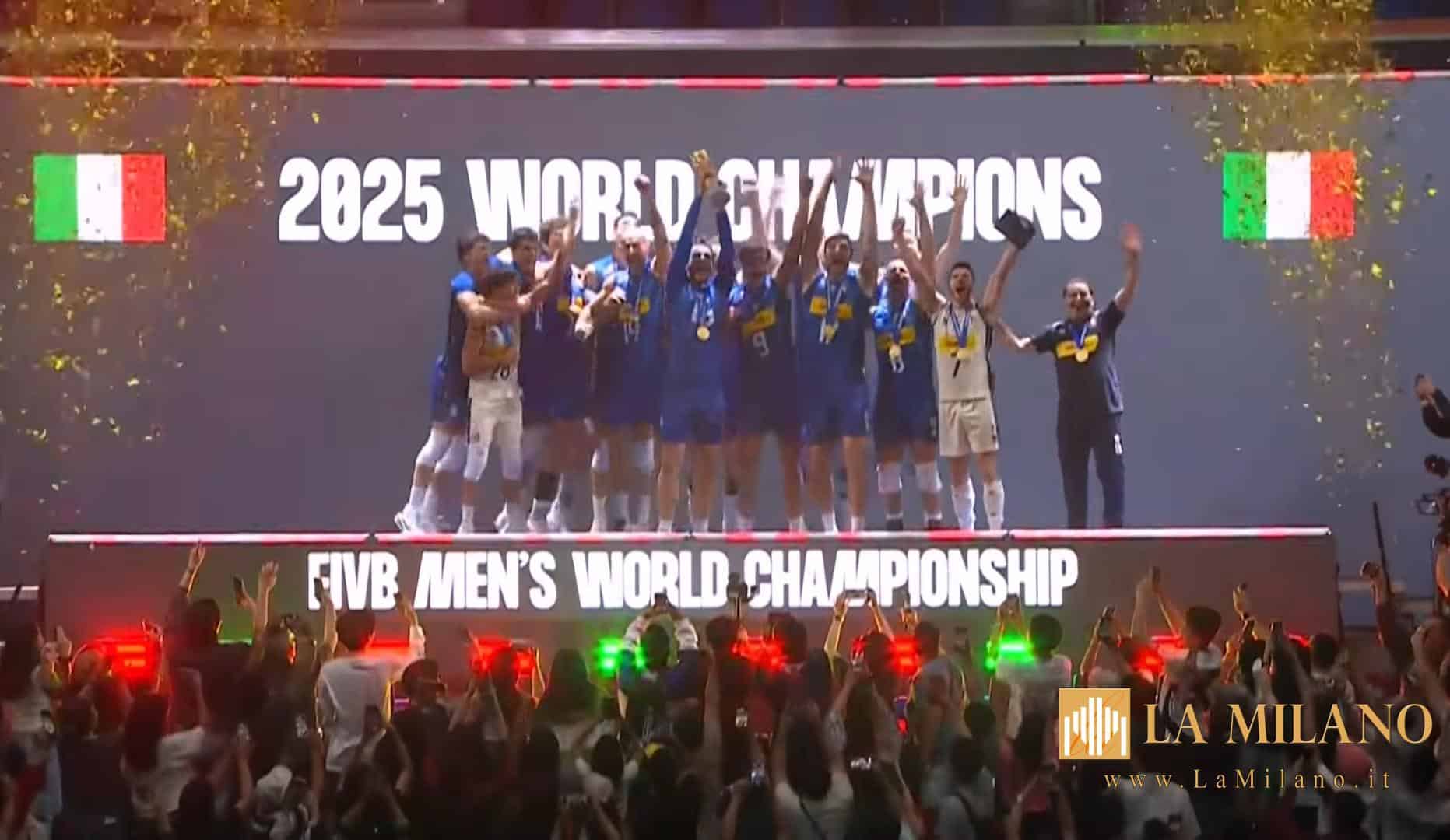 Il mondo della pallavolo è tutto azzurro, anche l' Italvolley maschile vince il Mondiale battendo la Bulgaria in finale