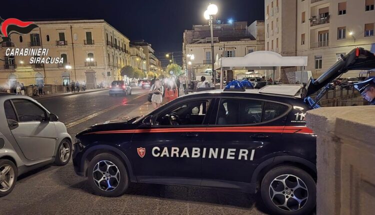 Siracusa, controlli straordinari dei Carabinieri tra Ortigia e Cassibile