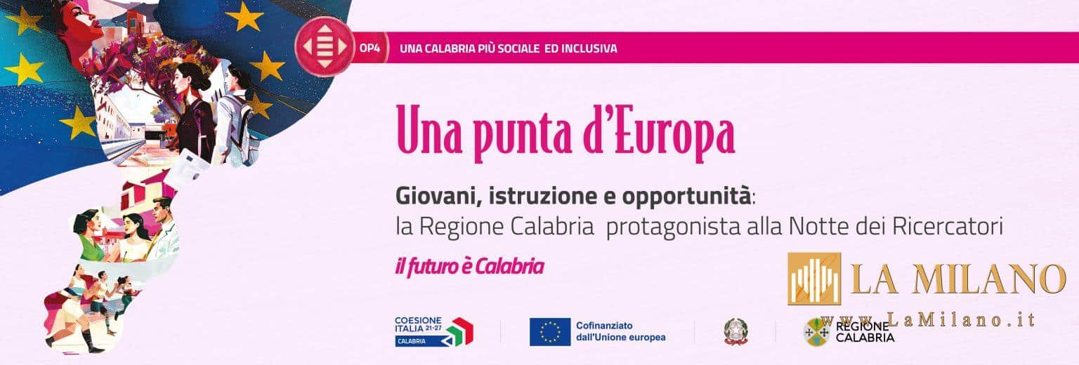 SuperScienceMe 2025: la Regione Calabria protagonista alla Notte dei Ricercatori all’Unical