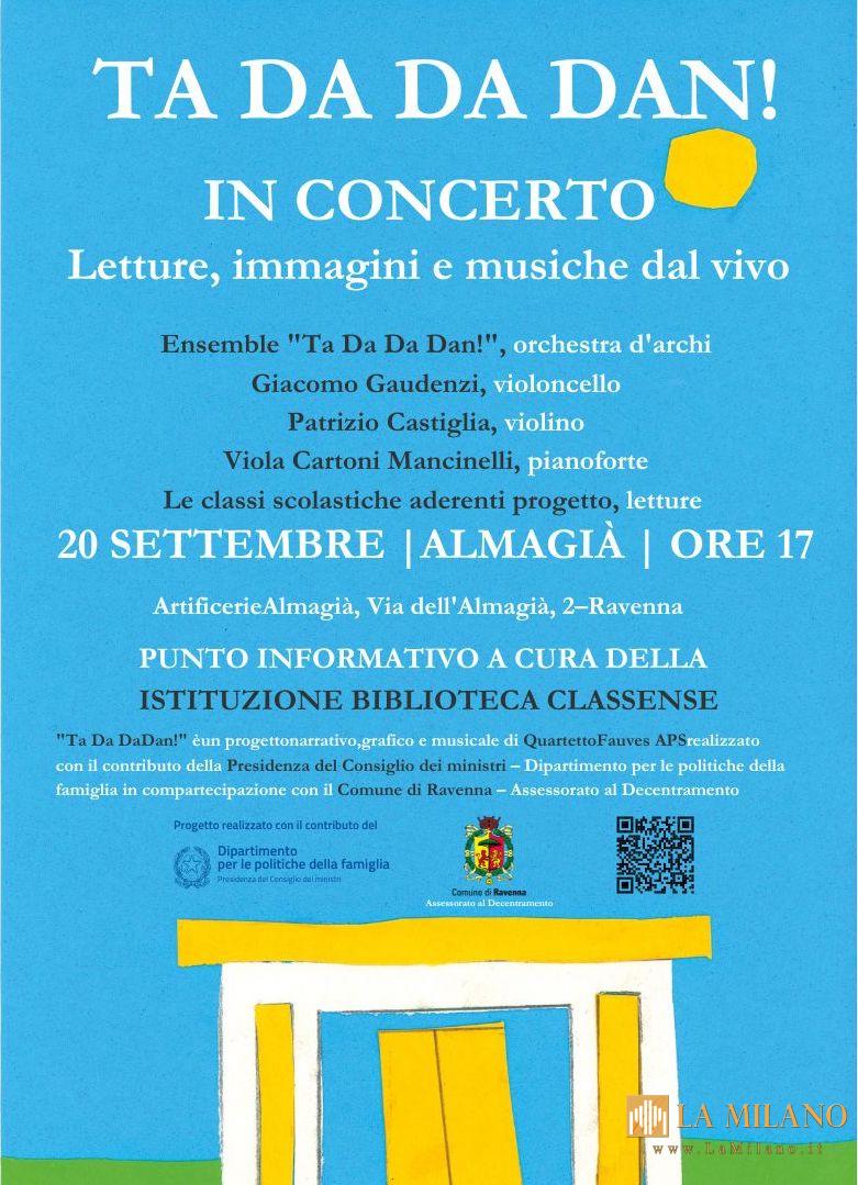 “Ta Da Da Dan!” – Concerto finale del progetto musicale nelle scuole di Ravenna