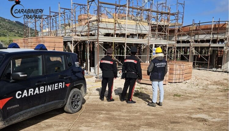 Trapani, otto cantieri edili irregolari: sospese sei attività e raffica di prescrizioni sulla sicurezza