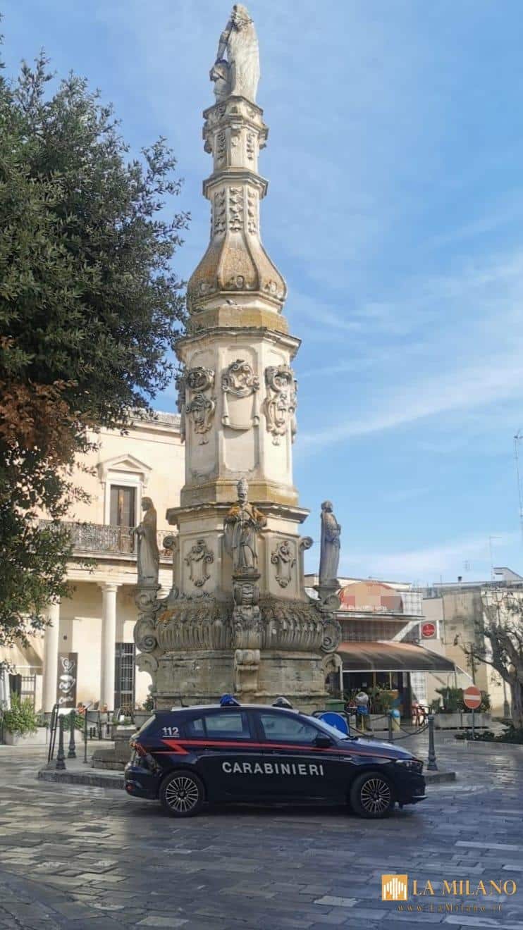 Vernole: Carabinieri arrestano un 32enne per violenza domestica