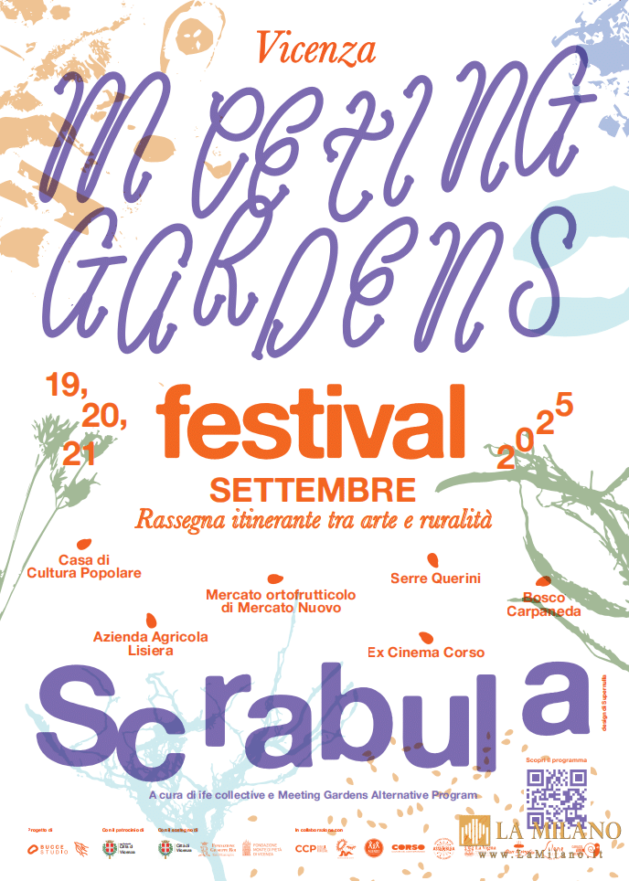 Vicenza ospita “Meeting Gardens Festival. Scrabula”: tre giorni di arte, natura e workshop innovativi