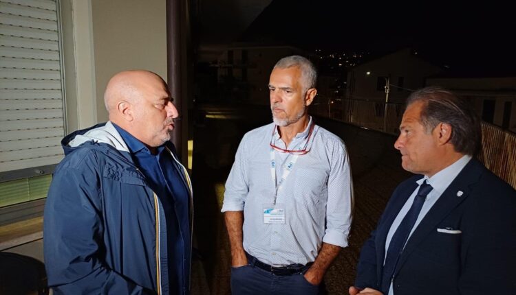 Imperia, l'assessore regionale alla Sanità Massimo Nicolò visita il Pronto Soccorso dopo aggressione al personale sanitario