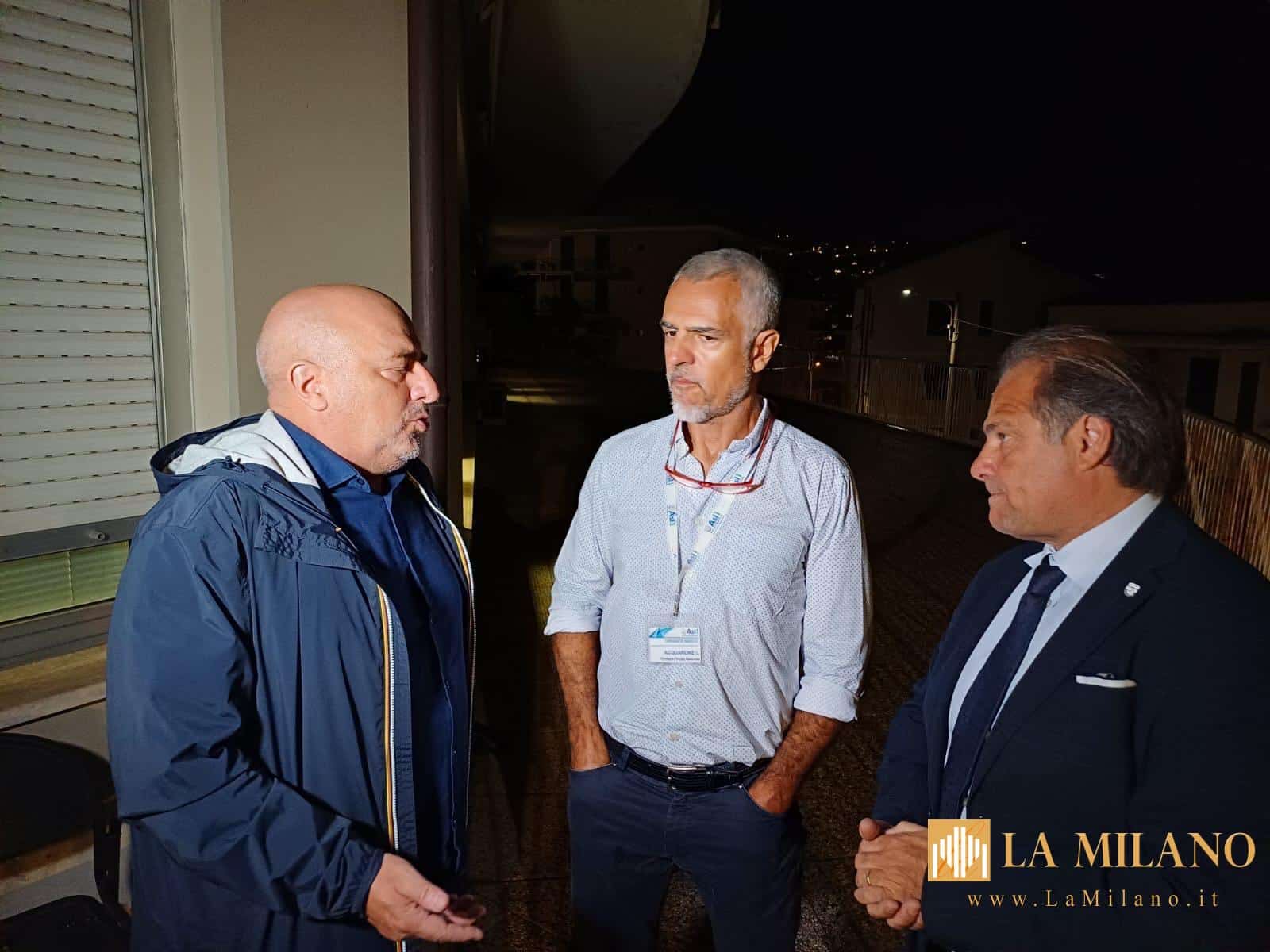 Imperia, l'assessore regionale alla Sanità Massimo Nicolò visita il Pronto Soccorso dopo aggressione al personale sanitario