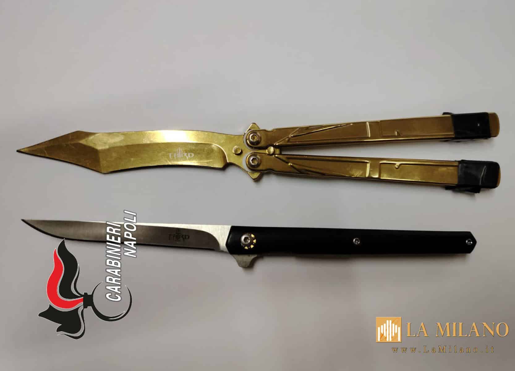 Mariglianella: lite tra 14enni alla festa patronale, uno armato di coltello bloccato dai carabinieri