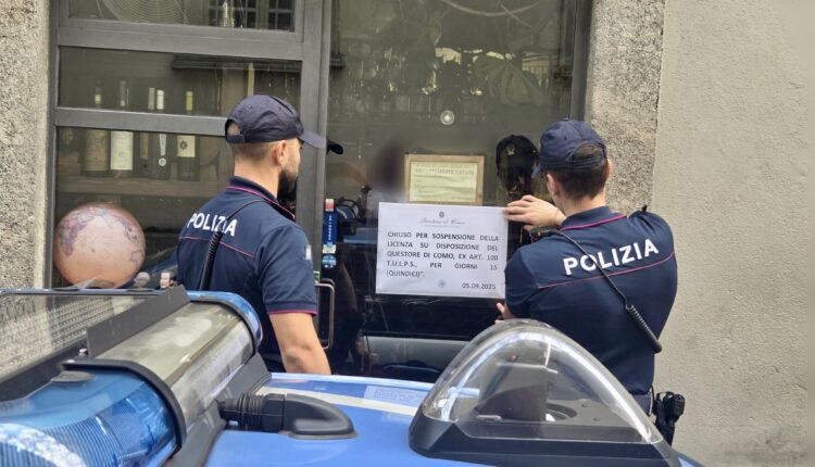 Como, sospesa la licenza a locale notturno di via Tommaso Grossi: droga, violenze e clienti pregiudicati