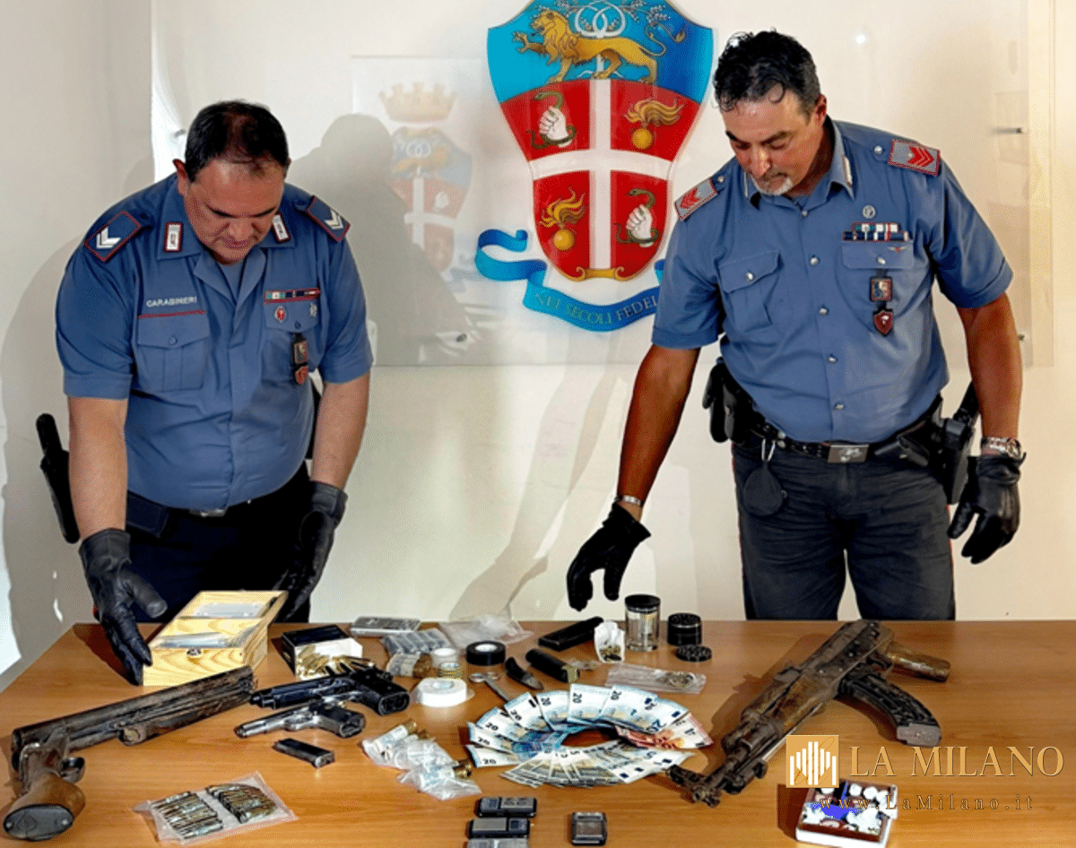 Droga e arsenale in casa: arresto a Gallipoli, trovato anche un AK-47