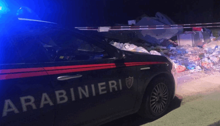 Mondragone, sequestrata discarica abusiva nella Terra dei Fuochi: 1.000 mq di rifiuti