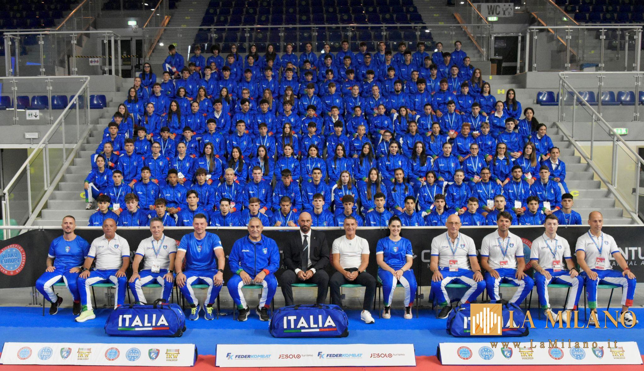 Trionfo Azzurro a Jesolo: Italia sul podio continentale con 98 medaglie al Campionato Europeo Giovanile di Kickboxing