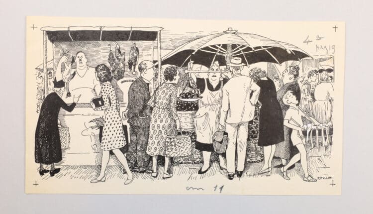 Jacovitti in mostra: mondi, viaggi e storie dall’archivio dell’Editrice La Scuola