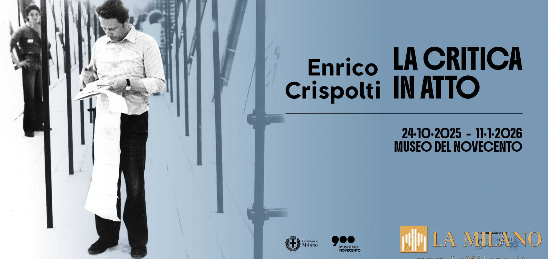 Milano: al Museo del Novecento la mostra “Enrico Crispolti. La critica in atto”.