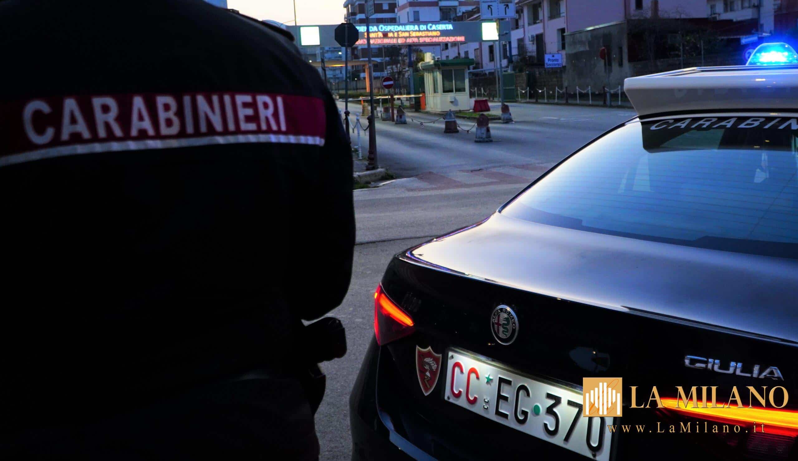 Valle di Maddaloni: figlio preoccupato chiama Carabinieri che trovano il padre incosciente, ma vivo. Tragedia evitata.