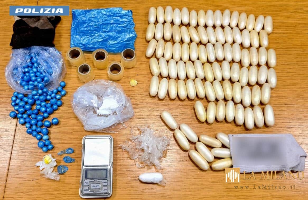 Milano, arrestato 45enne portoghese con oltre un chilo di cocaina nascosto in casa: operazione della Squadra Mobile