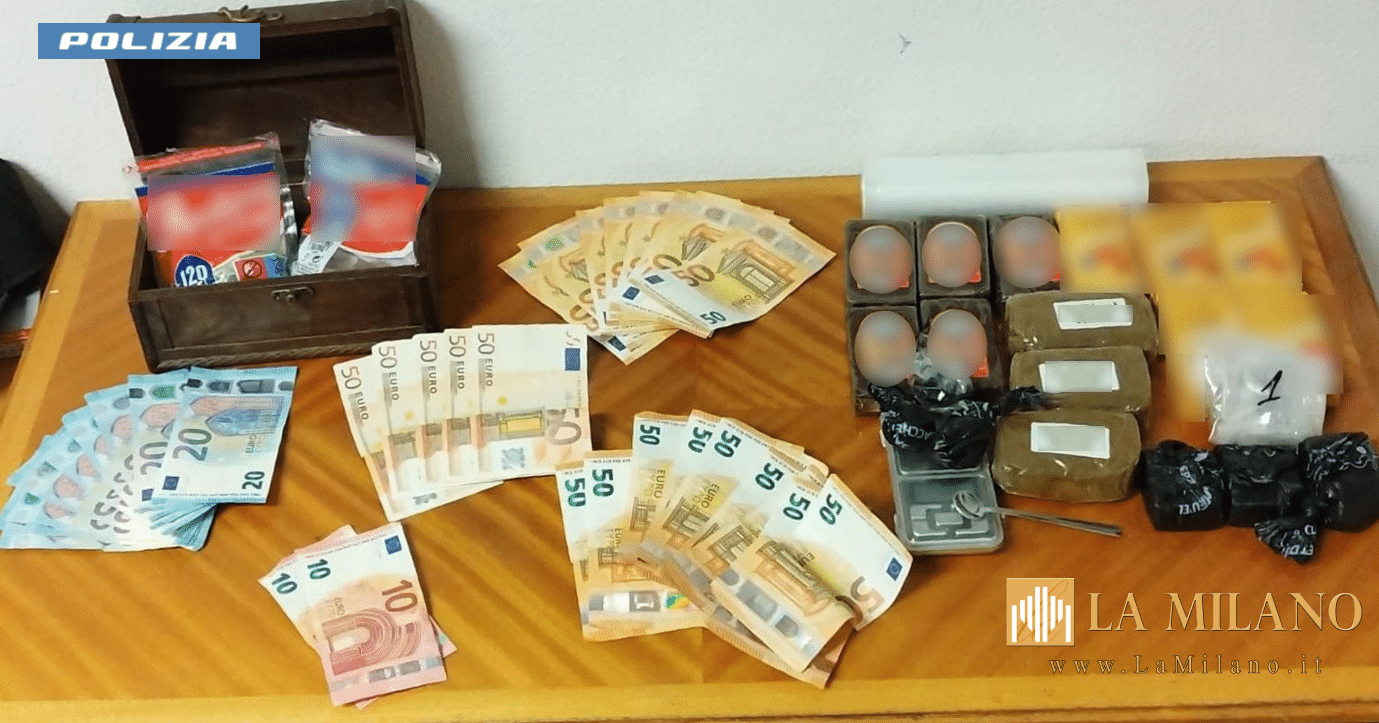 Milano, maxi sequestro di droga: due arresti tra Cesano Boscone e via Treviglio. Oltre 35 chili di hashish e cocaina trovati in due abitazioni