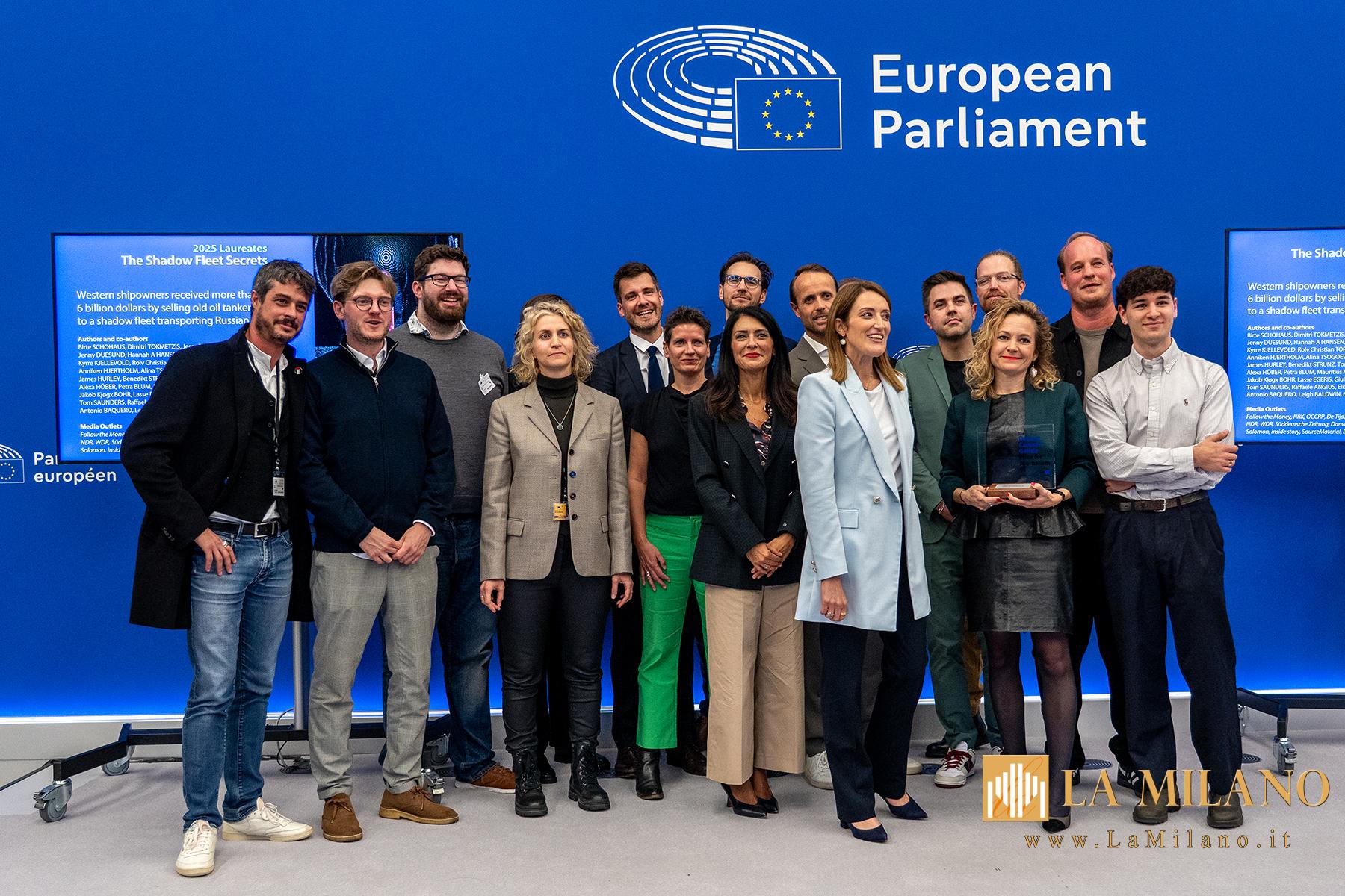 Il Premio Daphne Caruana Galizia per il giornalismo 2025 va all’inchiesta sulla “flotta ombra” russa