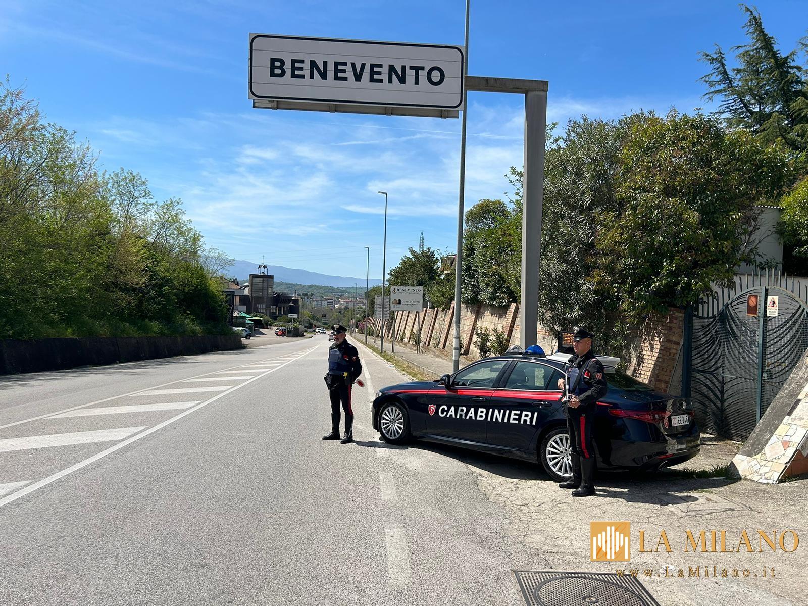 Benevento, doppia operazione dei carabinieri: arrestato affiliato mafioso e denunciato un uomo per resistenza