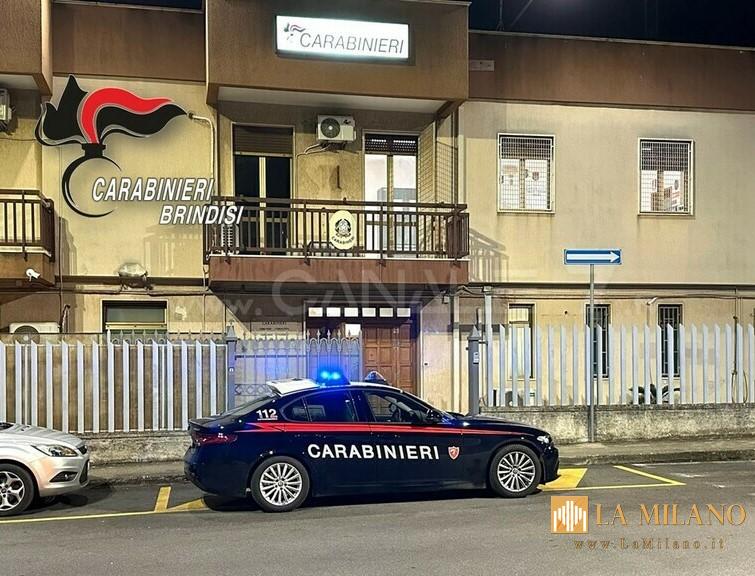 Fasano: arrestato 23enne ritenuto responsabile di una serie di furti aggravati. Confessa e collabora con i Carabinieri