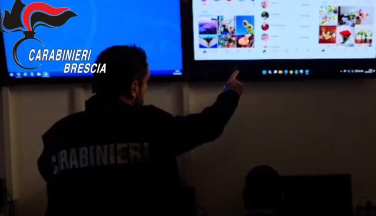 Chiari, adescava minori con falsi profili social