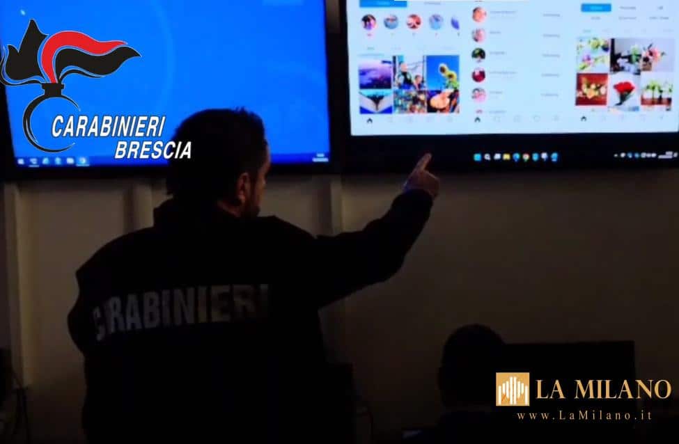 Chiari, adescava minori con falsi profili social