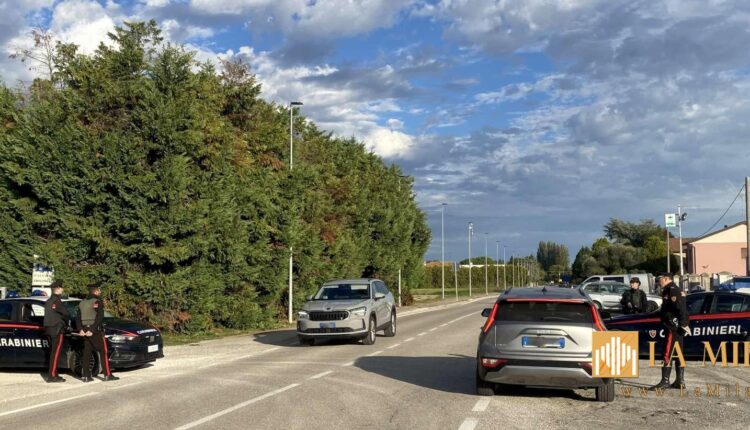 Riva Del Po: controlli “ad alto impatto” dei Carabinieri, scattano sanzioni, denunce e sequestri.