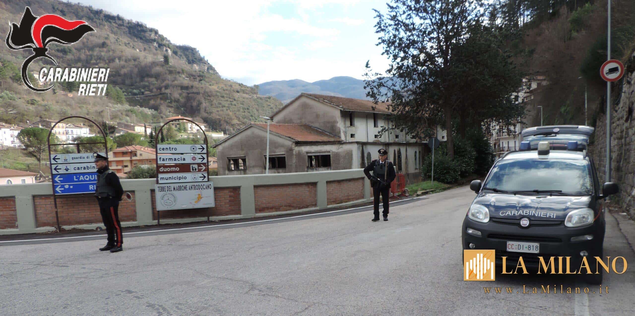 Antrodoco, violenta rissa in Piazza del Popolo: 5 giovani denunciati dai Carabinieri, un ferito grave trasferito al Gemelli