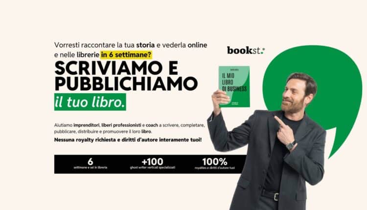 Dal manoscritto alla libreria in 6 settimane Bookst rivoluziona il publishing per professionisti e imprenditori