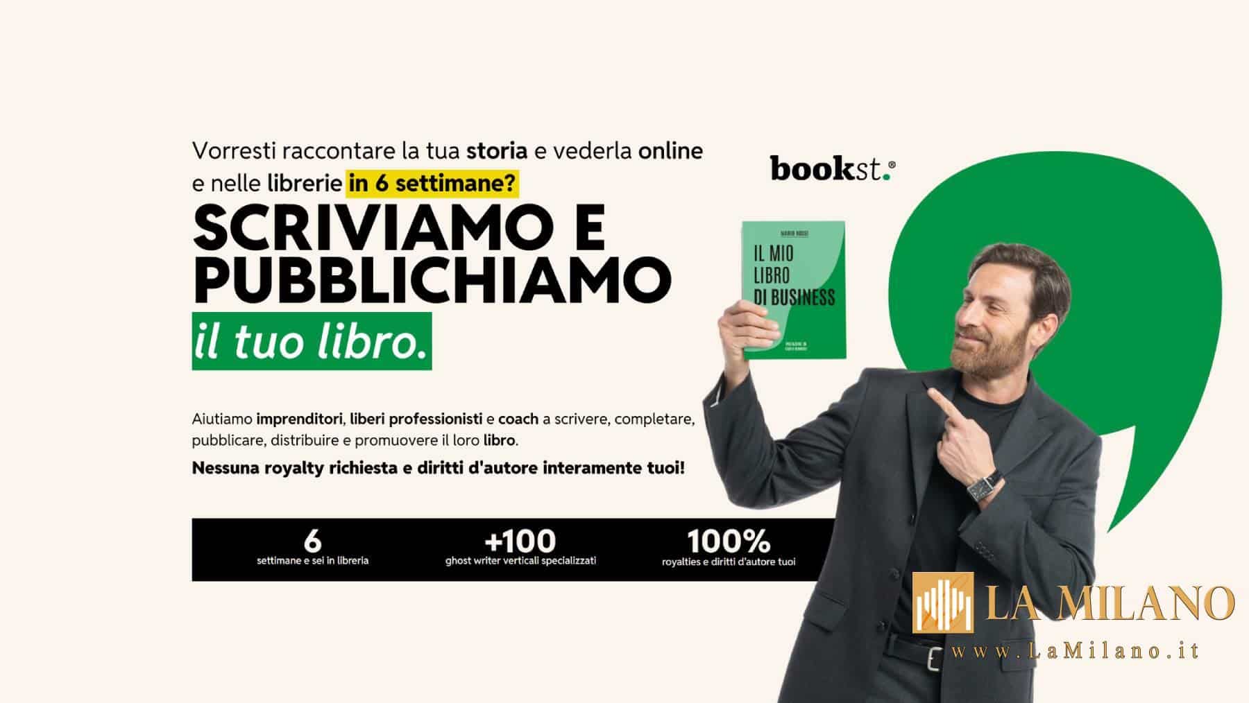 Dal manoscritto alla libreria in 6 settimane Bookst rivoluziona il publishing per professionisti e imprenditori