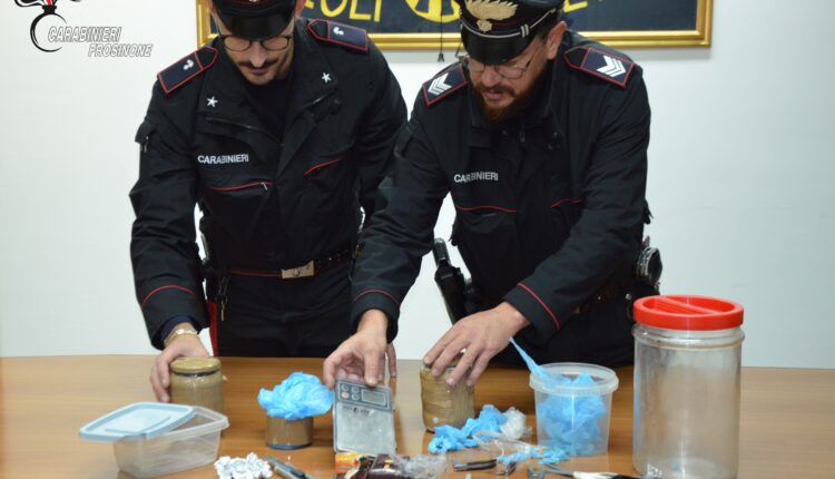 Frosinone, maxi operazione antidroga dei Carabinieri: 5 misure cautelari tra Alatri, Ferentino, Ceccano e Patrica