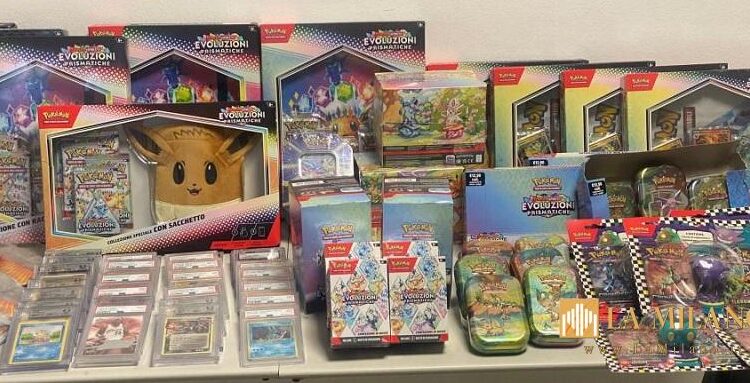Frosinone: denunciati due uomini per truffa di carte Pokémon.