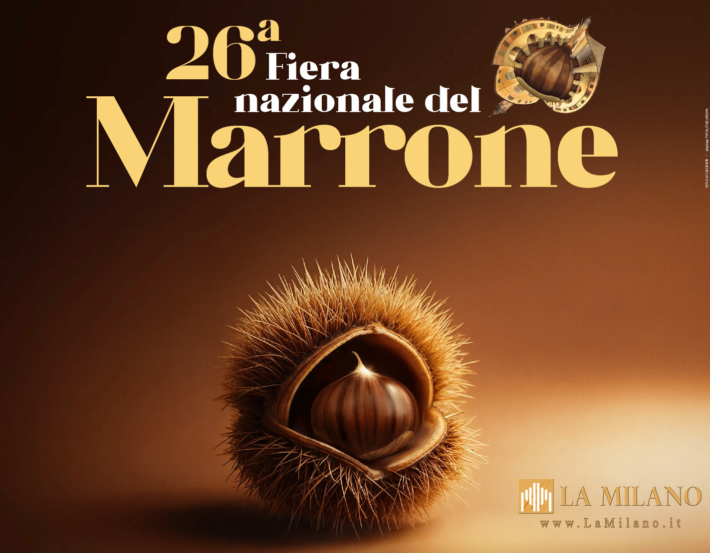 Cuneo celebra il marrone: torna la Fiera Nazionale “Gioiello d’Autunno”