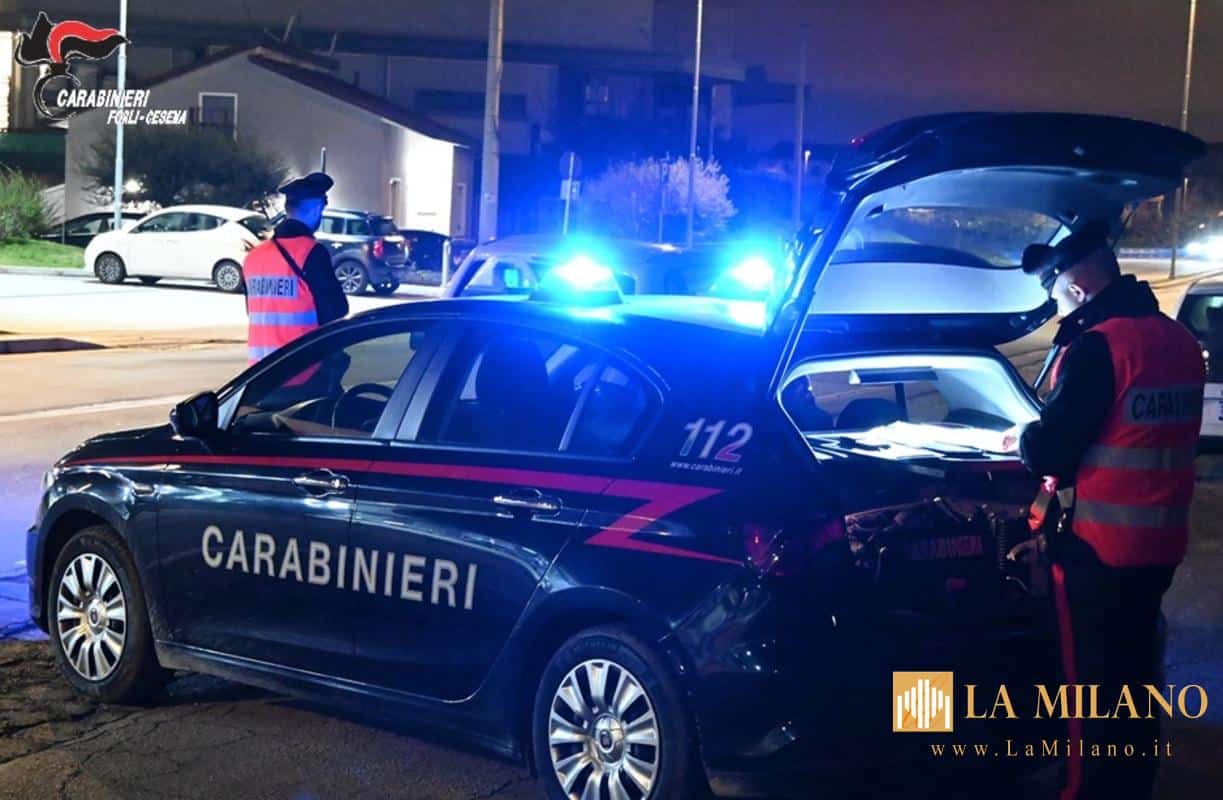 Cesenatico, controlli straordinari dei Carabinieri: 10 denunce per guida in stato di ebbrezza, droga e furto
