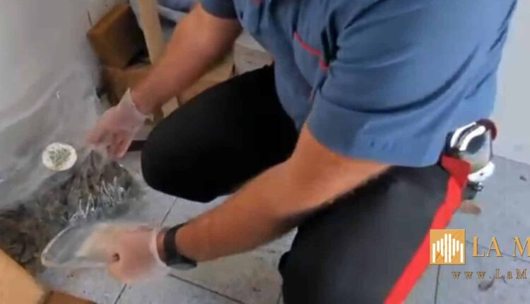 Pedara: 47enne sorpreso con marijuana e hashish, arrestato dai Carabinieri.