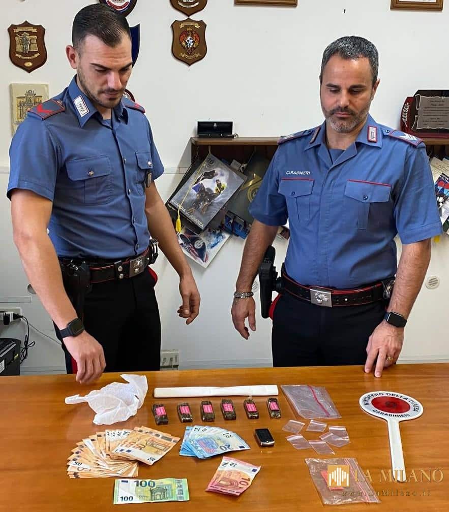 Salento, pescheria usata come copertura per lo spaccio: due arresti dei Carabinieri tra Leverano e Porto Cesareo