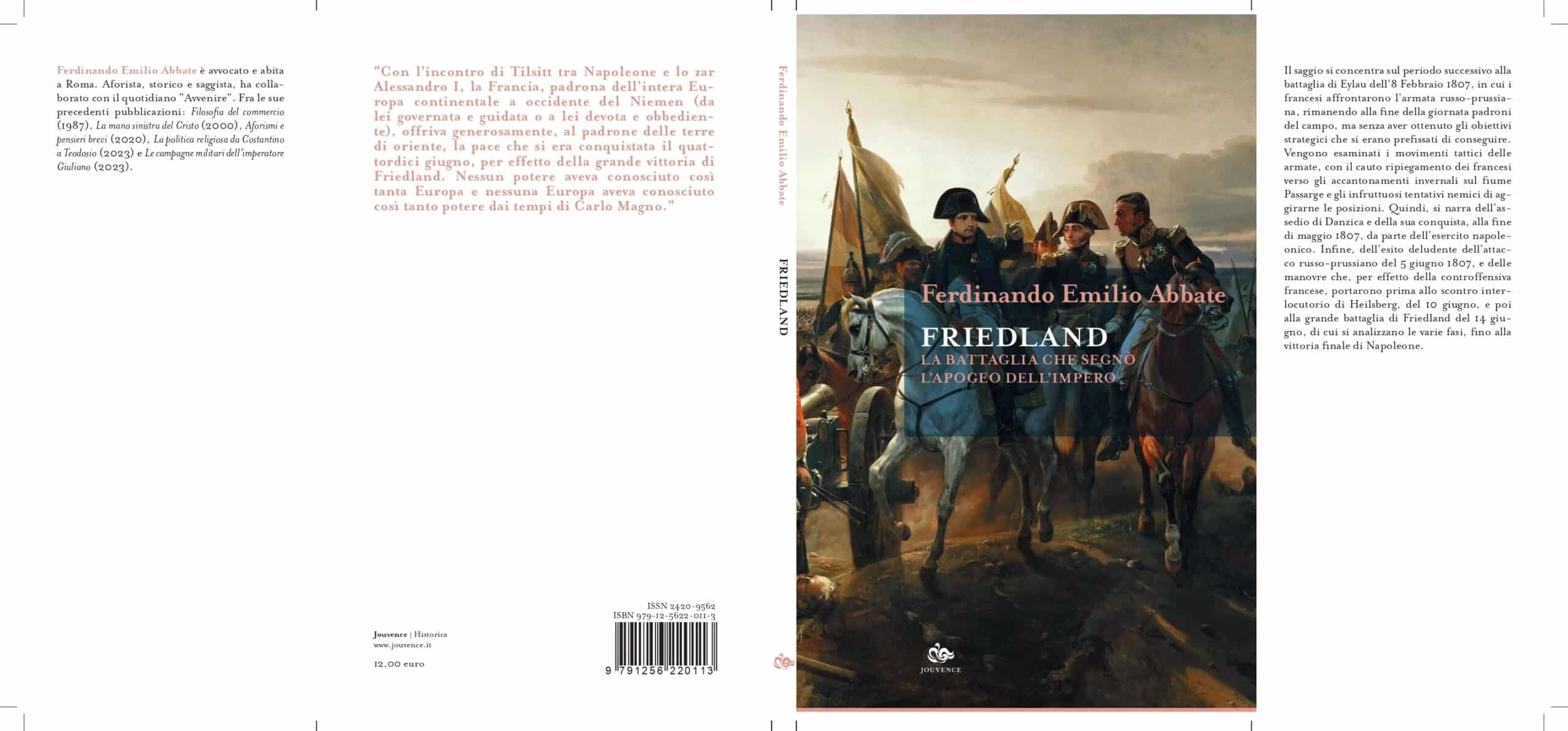 Importante riconoscimento per Ferdinando Emilio Abbate: la sua opera tra i vincitori del Premio Letterario Mondiale "Tulliola–Filippelli".