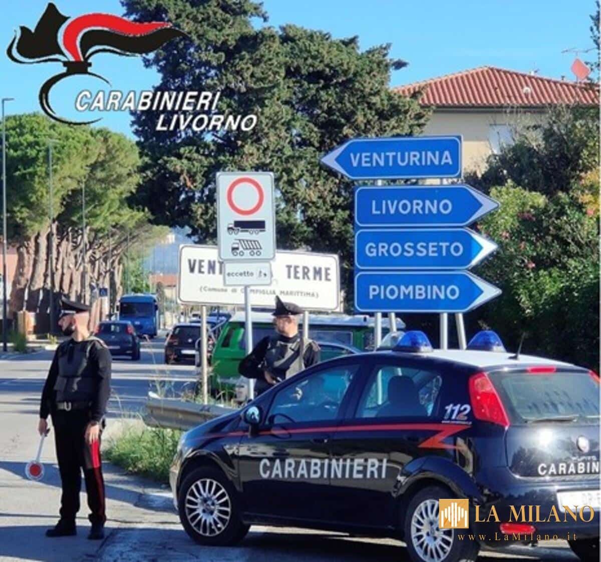 Venturina Terme, lite tra 3 uomini: intervenuti i Carabinieri e il 118
