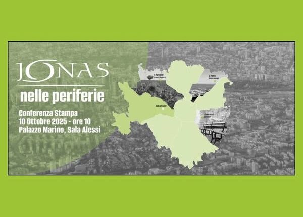 Milano: presentato “Jonas nelle periferie”, progetto per offrire supporto psicologico accessibile nei quartieri più fragili.