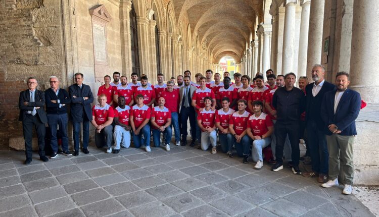 Rugby Rangers Vicenza ASD: presentata la prima squadra a Palazzo Trissino in vista della nuova stagione