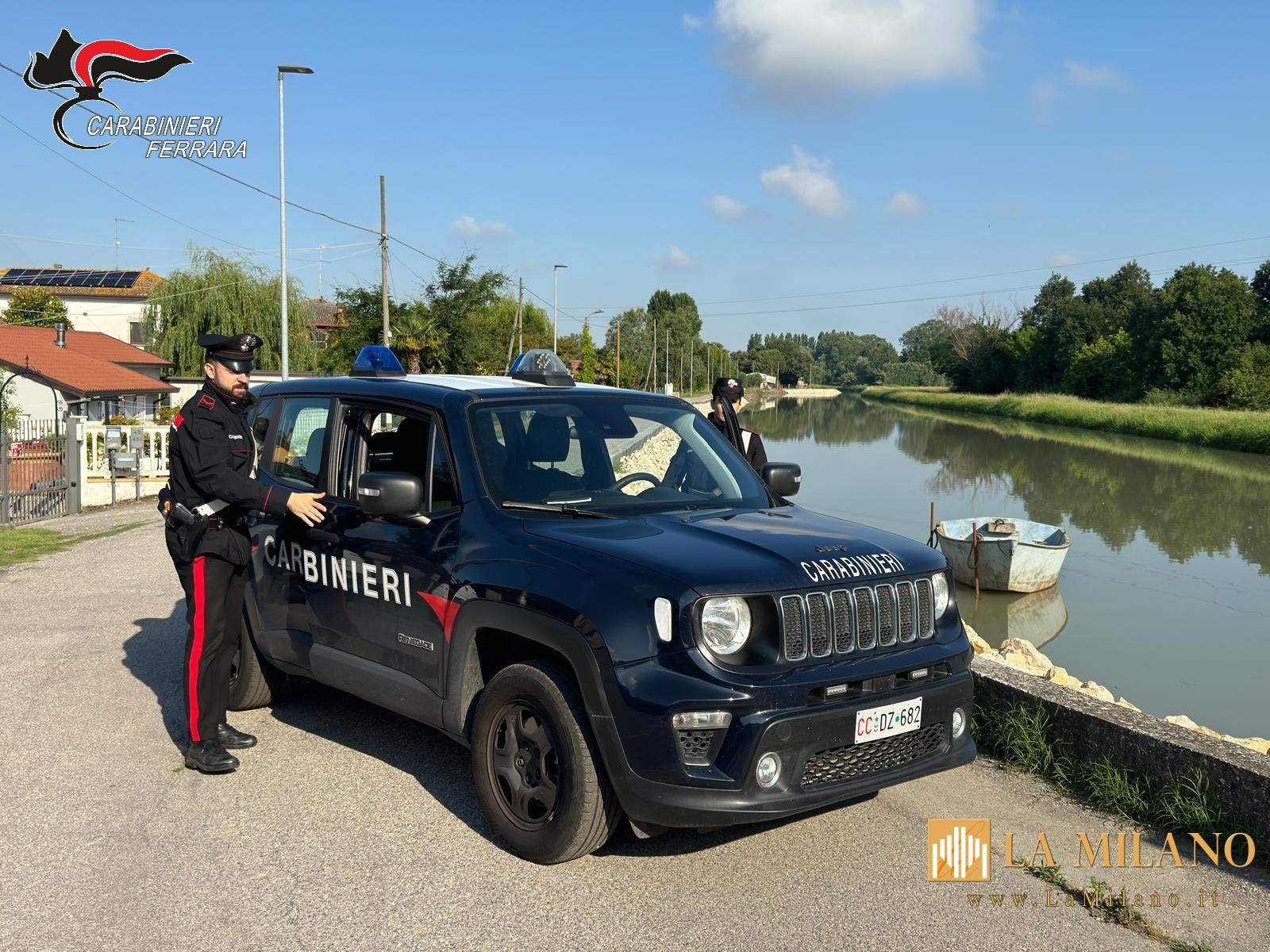 Ferrara, 17enne aggredisce i Carabinieri nel parco Pareschi: arrestato per resistenza e lesioni. A Mesola eseguito ordine di carcerazione per un 45enne