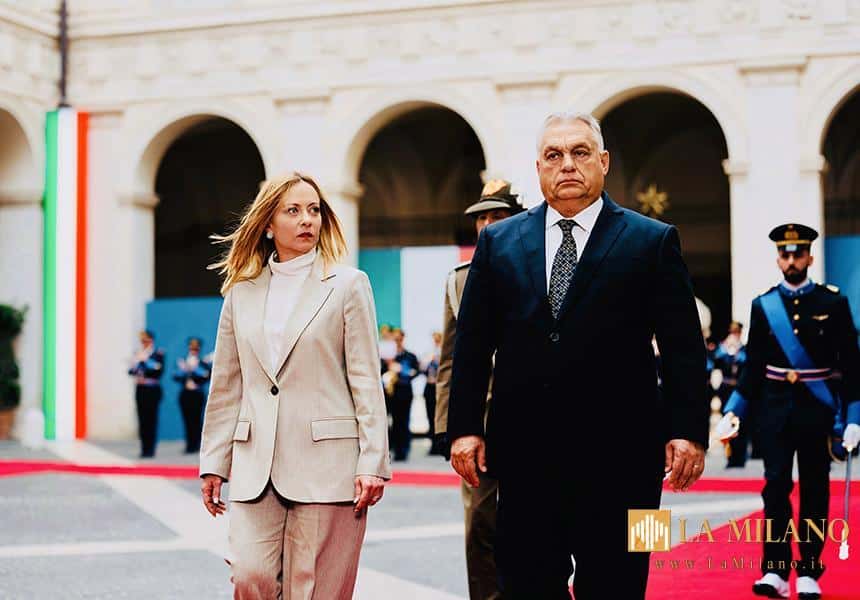 Orban a Palazzo Chigi: "Restando forti insieme, difenderemo le nostre nazioni"