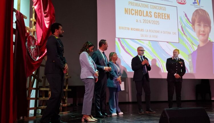 Premio Nicholas Green 2024/25: gli studenti di Caltanissetta celebrano la cultura della donazione