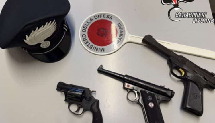Rosignano Marittimo: controlli dei Carabinieri ai detentori di armi, due persone denunciate per violazioni delle norme di settore