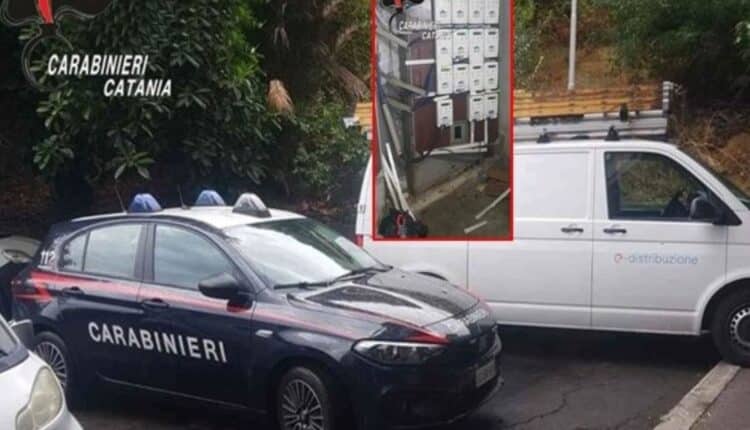 Catania, quartiere Monte Po: scoperti allacci abusivi alla rete elettrica, 4 denunciati dai Carabinieri