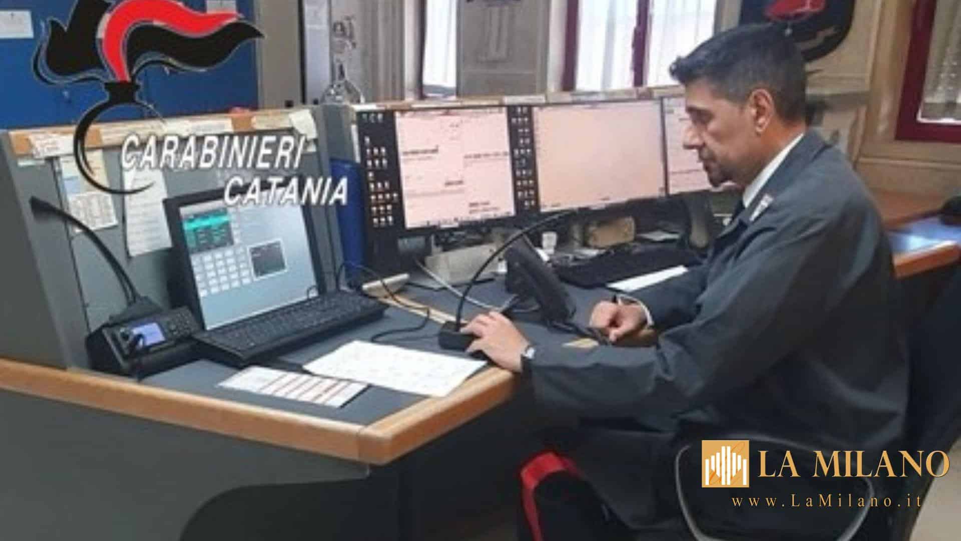 San Gregorio di Catania: auto rubata recuperata in pochi minuti grazie ai Carabinieri. Decisivo l’intervento della Centrale Operativa